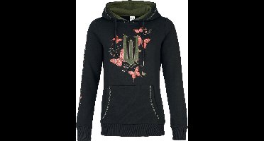 Wicked Enchanted Elements Dames Trui met capuchon - zwart - L