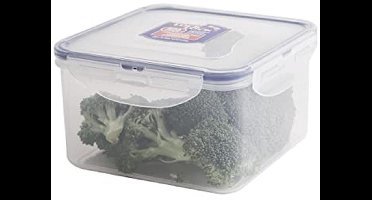 Vierkante Opbergdoos 1,2 liter - BPA-vrij, Lekvrij, Magnetron- en Vaatwasmachinebestendig