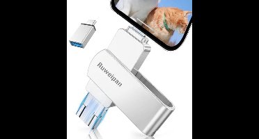 USB-stick 4-in-1 512 GB - OTG Extern Geheugen voor Android/Smartphone/PC/Tablets