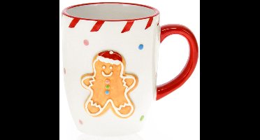 Mok Keramiek Peperkoek Menselijk 330 ml - Koffiemok - Theebeker - Koffie - Beker