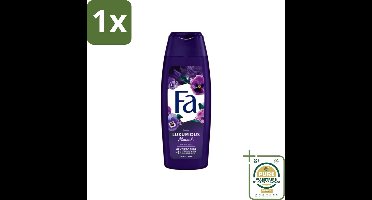 1 x Fa - Luxurious Moments - Douchecrème - Roze Viooltjes - 250 ml- Douchecrème - Douchegel - Roze Viooltjes - Luxueus - Huidverzorging