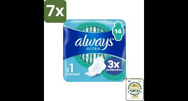 7 x Always – Maandverband – Ultra Normal Plus – 14 Maandverbanden - Grootverpakking - Koffiezetapparaat - Koffiezetapparaat Met Automatische Functie - Koffiezetapparaat Voor Thuis - Koffiezetapparaat Met Warme Water - Koffiezetapparaat Met Filter