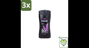 3 x AXE – Douchegel – Excite – 250 ml - Grootverpakking - Douchegel - Frisheid - Geur - Mannelijke Geur - Axe Excite