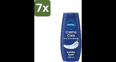 NIVEA Douchecrème Care 250 ml - Bulkverpakking - 7 stuks