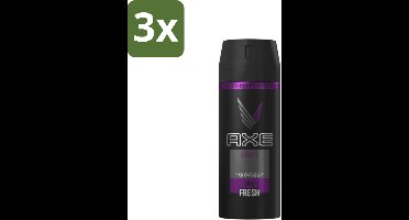 Axe Deodorant Bodyspray Excite 150 ml - Bulkverpakking - 3 stuks