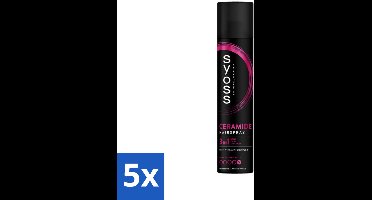 5 x Syoss - Ceramide - Haarspray - Herstelt Haarvezels - 300 ml - Haarspray - Haarherstel - Ceramide - Panthenol - Niacinamide