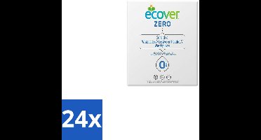 Ecover - Waspoeder Universal Zero - Zonder geurstoffen - 1,2 kg - Voordeelverpakking - 24 stuks