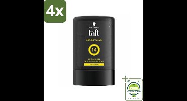 Taft - Super Glue 14 - Styling Gel - Ultieme stevigheid - 300 ml - Voordeelverpakking - 4 stuks - Haargel - Super glue hold