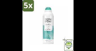 5 x Therme - Sensitive Spray - Anti-transpirant - Beschermend - 125ml - Grootverpakking - Anti-transpirant - Deodorant - Gevoelige Huid - 48 Uur Bescherming - Alcoholvrij