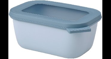 Mepal - Multikom Cirqula vershouddoos - 750 ml - Rechthoekig - Nordic blue
