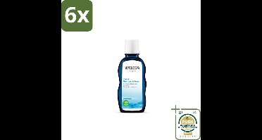 WELEDA - Reiniger & Toner 2‑in‑1 - 100 ml - Voordeelverpakking - 6 stuks - Gezichtsreiniger - 2-in-1
