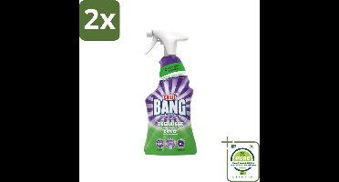 Cillit Bang – Schoonmaakspray – Universal Ontvetter – 750 ml - Voordeelverpakking - 2 stuks - Schoonmaak spray kalk - Reinigingsspray ontvetter