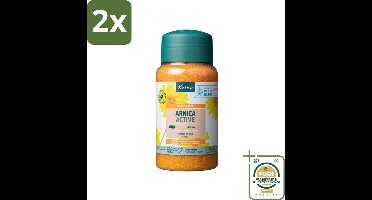 Kneipp - Badzout - Badkristallen - Muscle Relaxation - Arnica - 600 g - Voordeelverpakking - 2 stuks - Spierherstel - Arnica