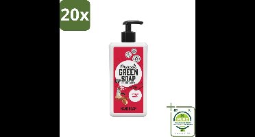 20 x Marcel's Green Soap - Handzeep Argan & Oudh - Plantaardig & duurzaam - 500 ml - Grootverpakking - Handzeep - Argan - Oudh - Natuurlijke Handzeep - Plantaardige Zeep