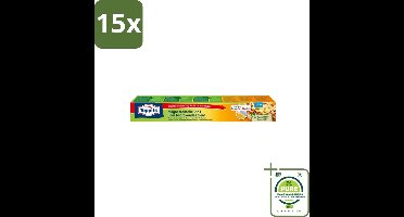 15 x Toppits – Magnetronfolie 2-in-1 – 15 m - Grootverpakking - Magnetronfolie - Bewaren - Opwarmen - Stoomafgifte - Versheid
