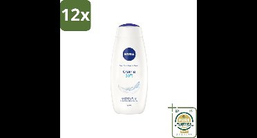 NIVEA - Douchecrème - Zacht - Huidbeschermend - Amandelolie - 500 ml - Voordeelverpakking - 12 stuks - Hydratatie - Amandelolie