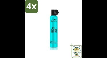 Got2B - Haarspray - Got Gloss - 200 ml - Voordeelverpakking - 4 stuks - Hittebescherming haar - Haarspray