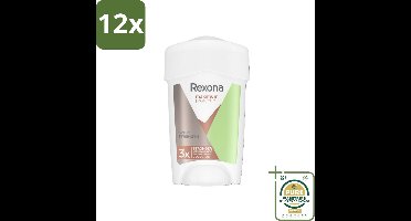 Rexona Women - Deodorant Cream Stick - Maximum Protection Sport Strength - Extra Sterk - 45 ml - Voordeelverpakking - 12 stuks - Deodorant - Bescherming tegen zweet