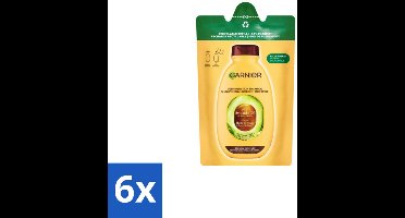 Garnier - Loving Blends - Shampoo Refill - Avocado Olie & Shea Boter - Zeer Droog, Golvend of Krullend Haar - 250 ml - Voordeelverpakking - 6 stuks