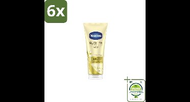 Vaseline – Gluta-Hya Serum – Flawless Glow – 200 ml - Voordeelverpakking - 6 stuks - Huidverzorging - Stralende huid