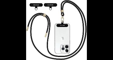 Telefoonketting voor smartphones - universele geschikt met patches