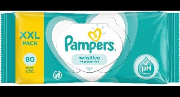Pampers - Fresh Clean - Billendoekjes - 80 doekjes - 1 x 80