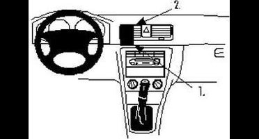 Brodit ProClip houder geschikt voor Skoda Octavia I 1999-2006 Center mount