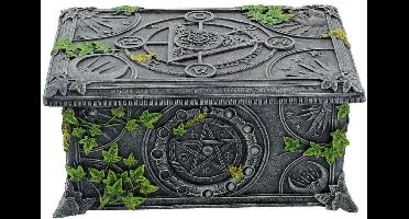 Nemesis Now Wiccan Pentagram Tarot Box Unisex Decoratieve Artikelen - Neutraal - Standard