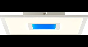 BRILLIANT lamp Odella LED plafondpaneel 40x40cm wit | 1x 25W LED geïntegreerd, (2480lm, 2700-6500K) | Schaal A ++ tot E | RGB decoratief licht voor kleurrijke accentverlichting