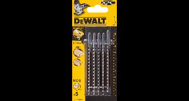 DeWalt DT2205 HCS Decoupeerzaagblad XPC - 2.5mm tandafstand - Hout (5st)