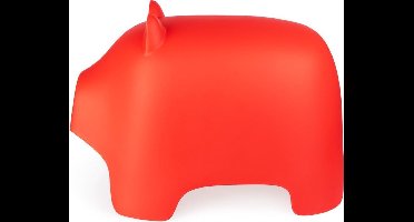 Balvi Kruk Varken 62 X 42,5 Cm Polypropyleen Rood