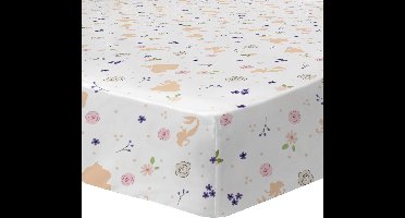 Disney Princess Hoeslaken Cute - 90 x 200 cm - Katoen