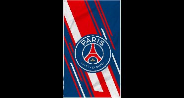 Paris Saint Germain Strandlaken Diagonaal - 75 x 150 cm - Katoen