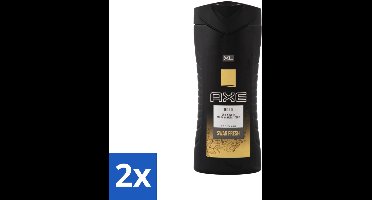 2 x Axe XL - Douchegel - Gold - Oud Wood & Fresh Vanilla - Swag Fresh - 400 ml - Douchegel - Axe Gold - Oud Hout - Vanille - Frisse Geur
