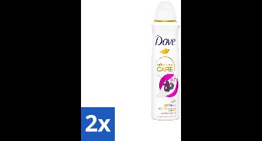 2 x Dove - Deospray - Acai Bes & Waterlelie - 150 ml - Dove Go Fresh - Acai Bes - Waterlelie - Deodorant - Antitranspirant