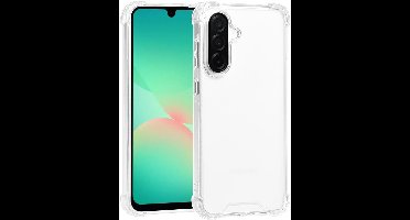 TUNIQ telefoonhoesje voor Samsung Galaxy A26 - Transparante backcover - Schokbestendig - Transparant