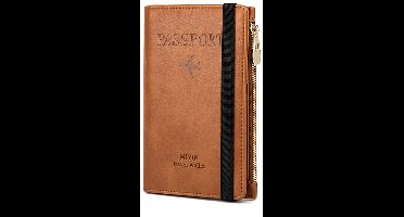 Slanke RFID-blokkerende paspoorthouder - Multifunctionele reisorganizer