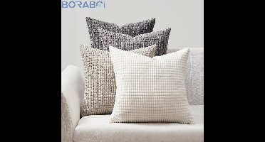 Kussensloop - Corduroy - 40x40 cm - Kleurverloop