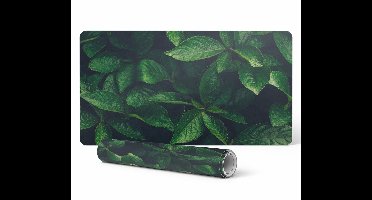 Designer beschermmat voor laptops: bladeren in het struikgewas, 90x45 cm