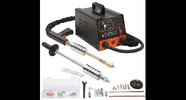 Lasdeuktrekker - Stiftlasmachine Deukreparatieset - Puntlasser - Machinelasaccessoires - Voor Auto's & Vrachtwagens - 3000W - AC 120W - 60Hz - Zwart