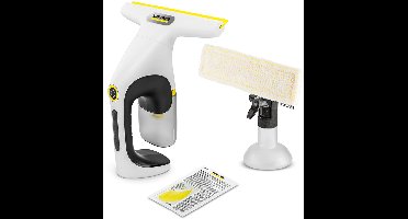 Kärcher Window Vac WV 1 Compact Care draadloze ruitenreiniger - Raamwisser met looptijd accu 25 minuten voor 70 m² - Ramenwasser voor douche en andere gladde oppervlakken - Incl. sproeiflacon en microvezeldoek