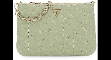 GUESS handtas accessoiretas Flat Pouch Sage kaki