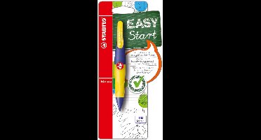 STABILO EASYergo 1.4 - Ergonomisch Vulpotlood - Rechtshandig - Navulbaar - Paars/Neon Geel - Dunne Potloodvulling 1,4 mm