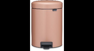 Brabantia NewIcon Prullenbak - 5 liter - Warm Copper