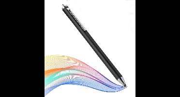 Stylus pen voor smartphones en tablets - Touchscreen pen van stof - Zwart - Digitaal - Draagbaar