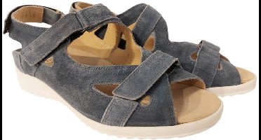 Durea Sandaal 7419 218 0864 Wijdte H Demin Blauw