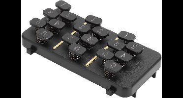 Gitaar akkoorden wisselaar met 110+ akkoorden, klassieke gitaar training, leerhulp - Zwart