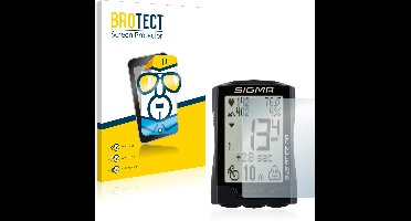 BROTECT - Screenprotector voor Sigma BC 23.16 - Folie Beschermfolie transparant 2 Stuks