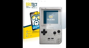 BROTECT - Screenprotector voor Nintendo Gameboy Pocket - Folie Beschermfolie transparant 2 Stuks