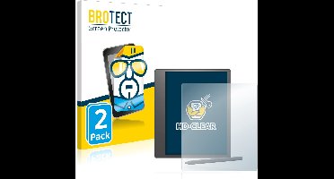 BROTECT - Screenprotector voor Amazon Kindle Scribe - Folie Beschermfolie transparant 2 Stuks